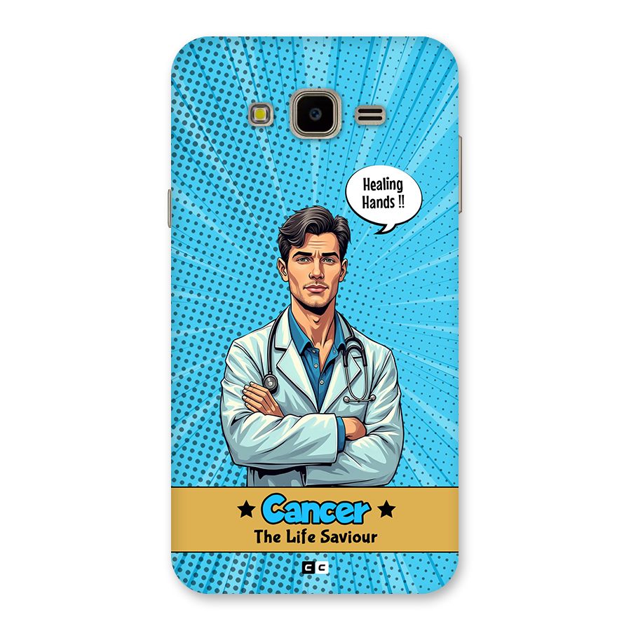 Saviour Cancer Back Case for Galaxy J7 Nxt
