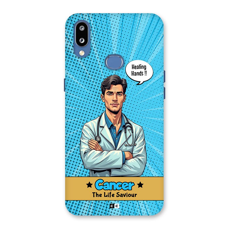 Saviour Cancer Back Case for Galaxy M01s
