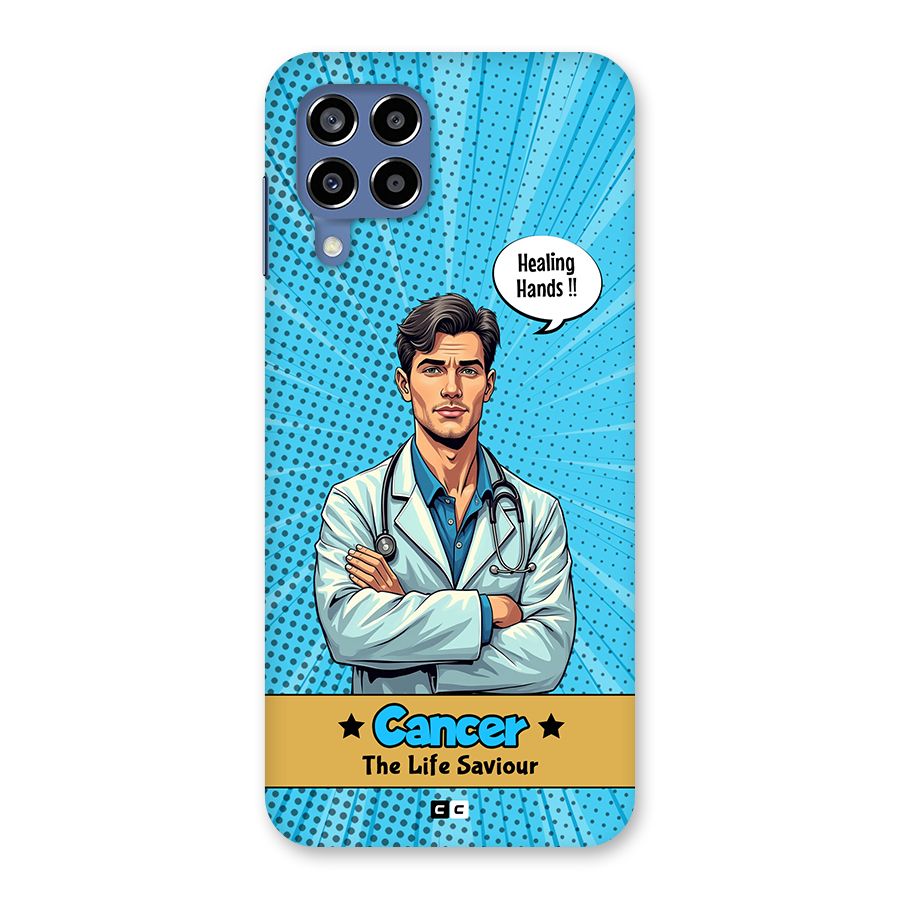 Saviour Cancer Back Case for Galaxy M53 5G