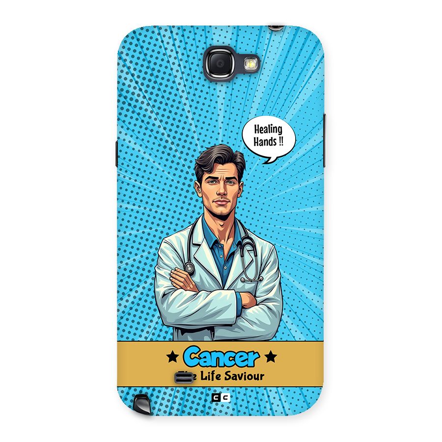 Saviour Cancer Back Case for Galaxy Note 2