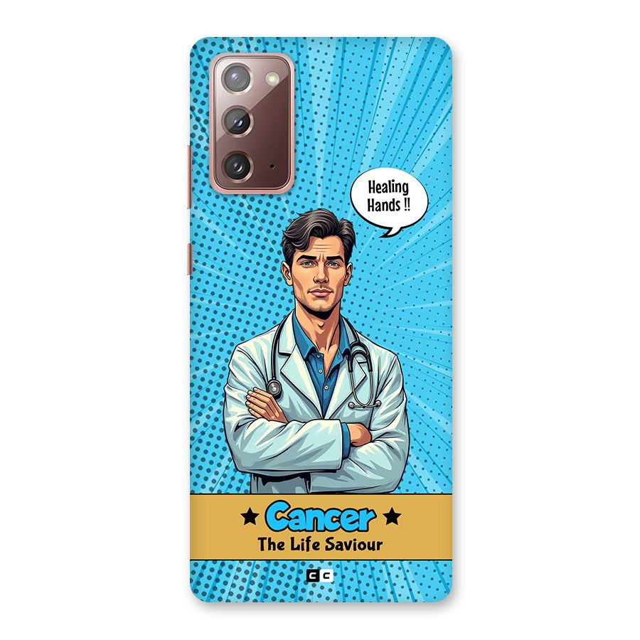 Saviour Cancer Back Case for Galaxy Note 20