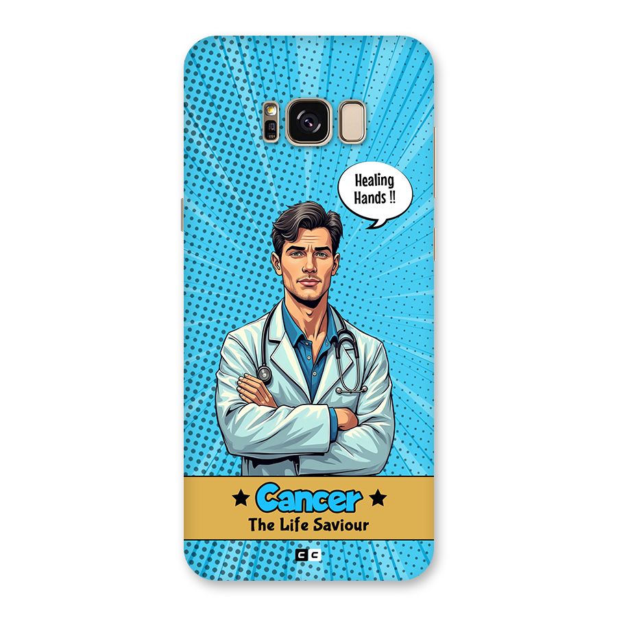 Saviour Cancer Back Case for Galaxy S8 Plus
