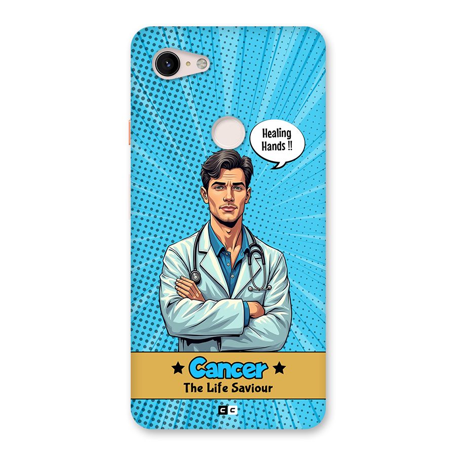 Saviour Cancer Back Case for Google Pixel 3 XL