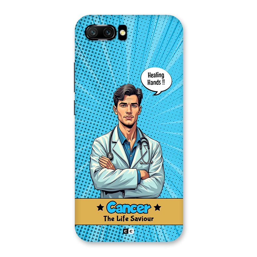 Saviour Cancer Back Case for Honor 10