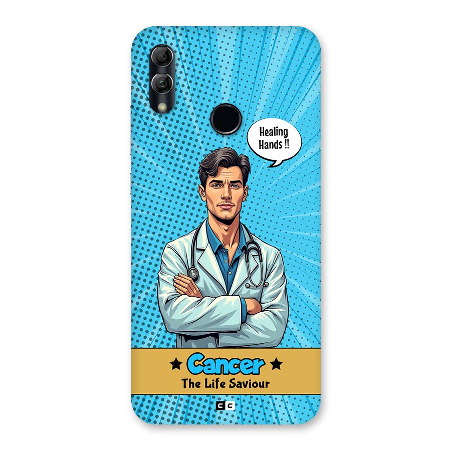 Saviour Cancer Back Case for Honor 10 Lite