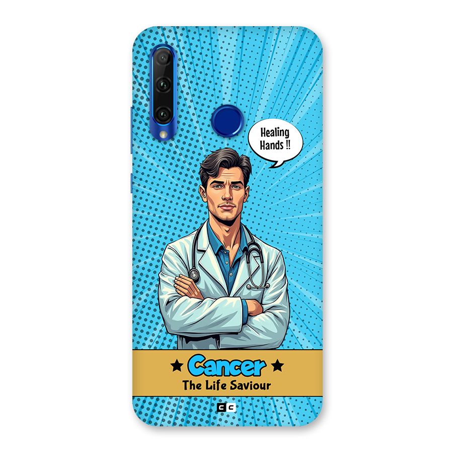 Saviour Cancer Back Case for Honor 20i