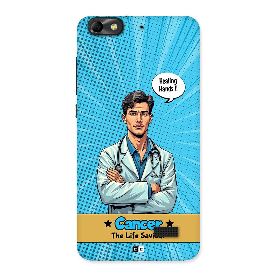 Saviour Cancer Back Case for Honor 4C