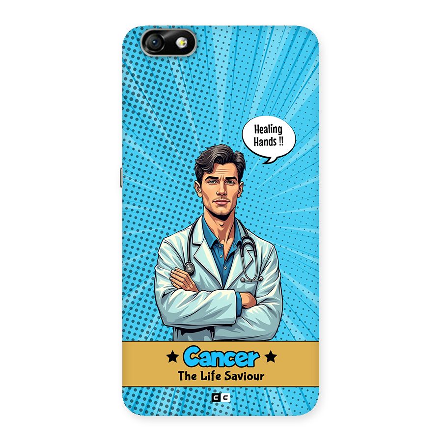 Saviour Cancer Back Case for Honor 4X