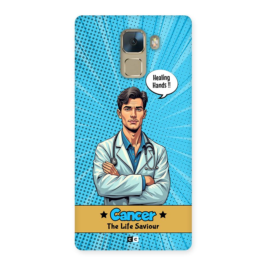 Saviour Cancer Back Case for Honor 7