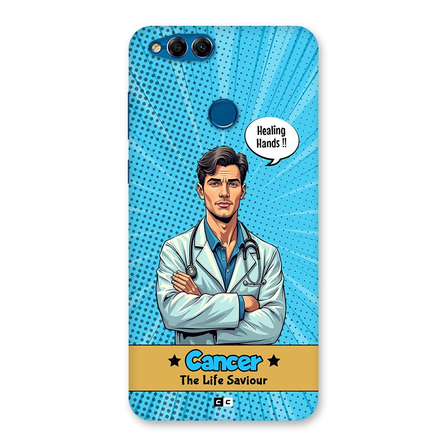 Saviour Cancer Back Case for Honor 7X