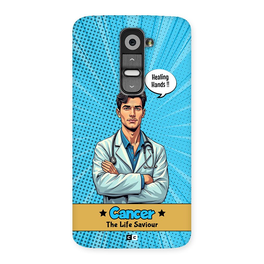 Saviour Cancer Back Case for LG G2