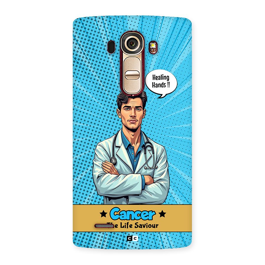 Saviour Cancer Back Case for LG G4