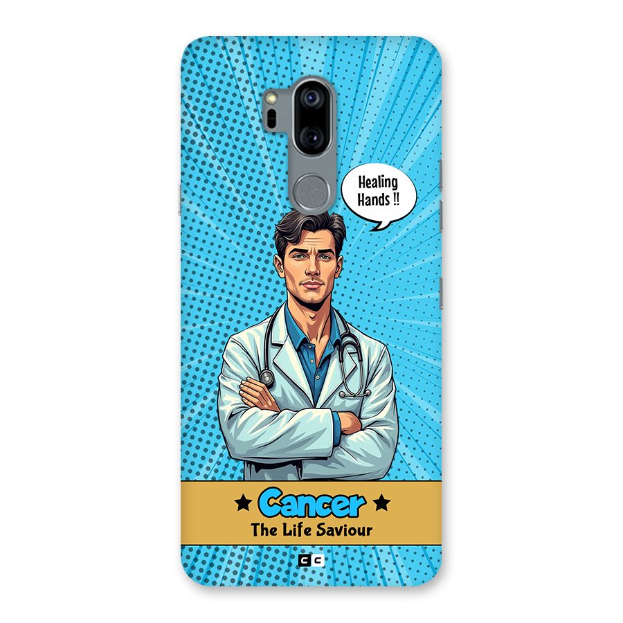Saviour Cancer Back Case for LG G7
