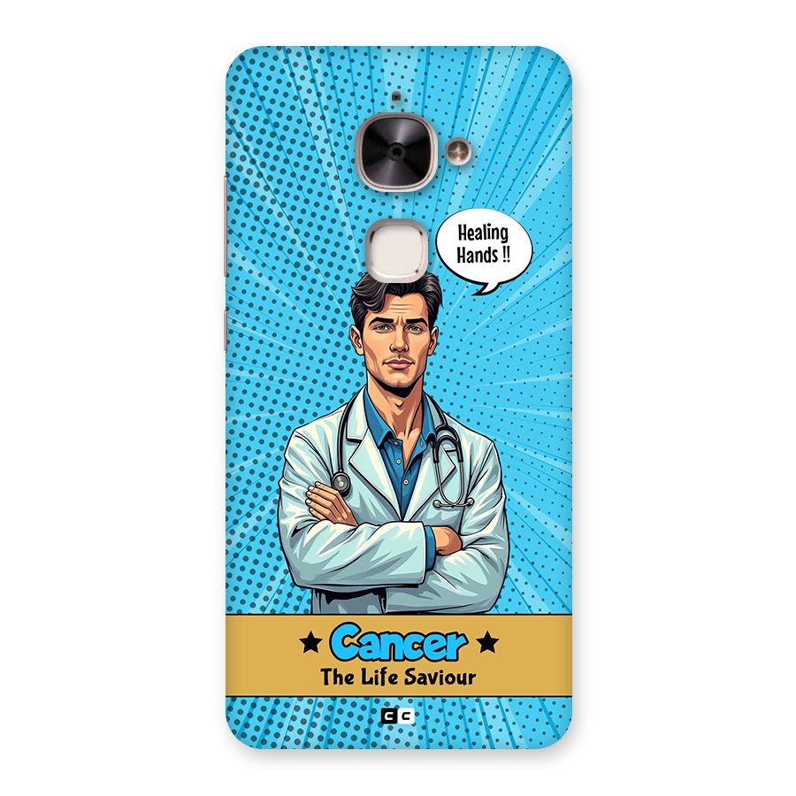 Saviour Cancer Back Case for Le 2
