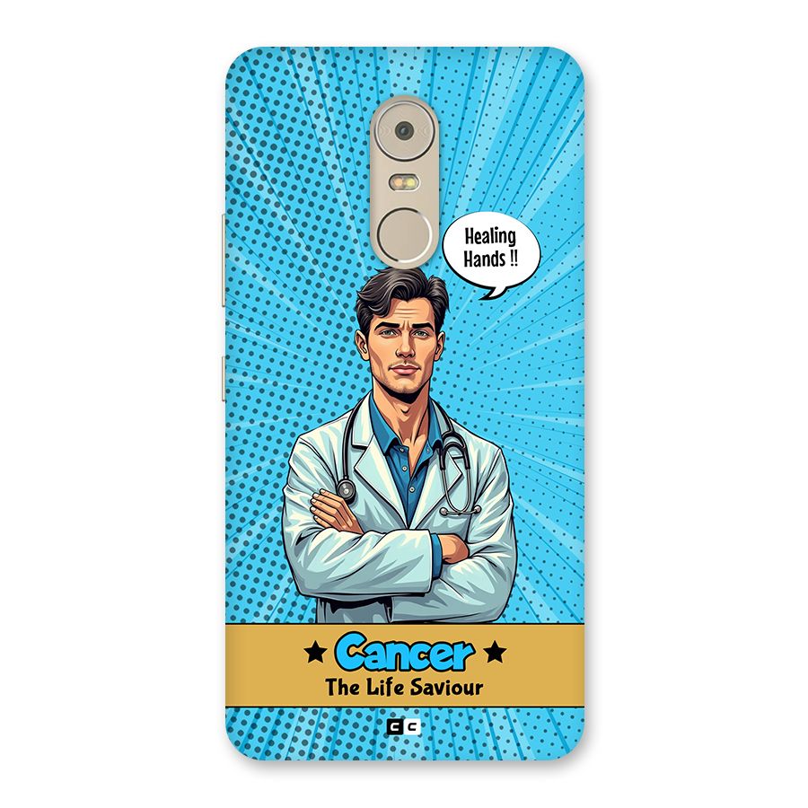 Saviour Cancer Back Case for Lenovo K6 Note