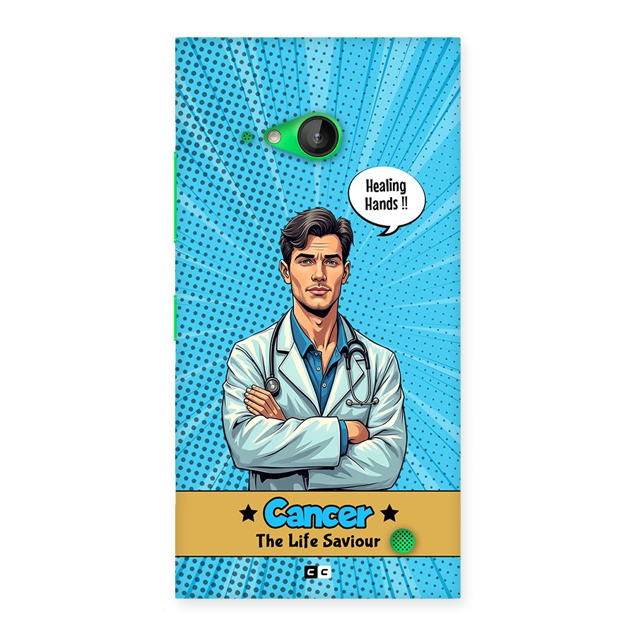 Saviour Cancer Back Case for Lumia 730