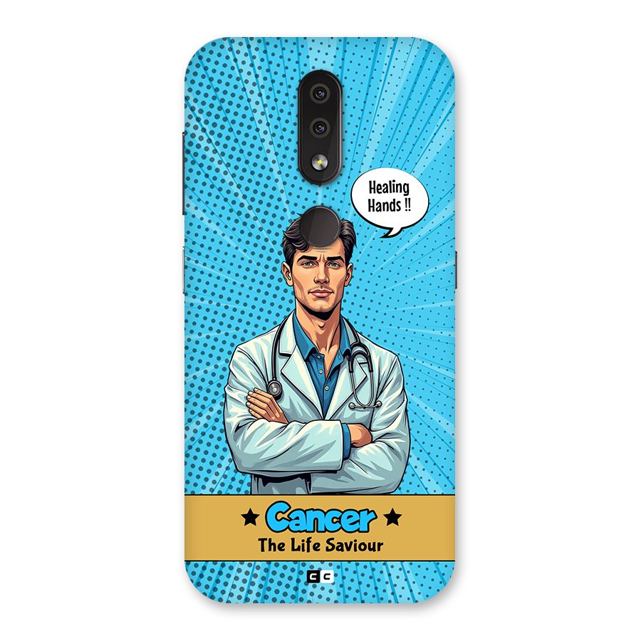 Saviour Cancer Back Case for Nokia 4.2