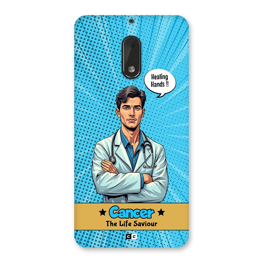 Saviour Cancer Back Case for Nokia 6