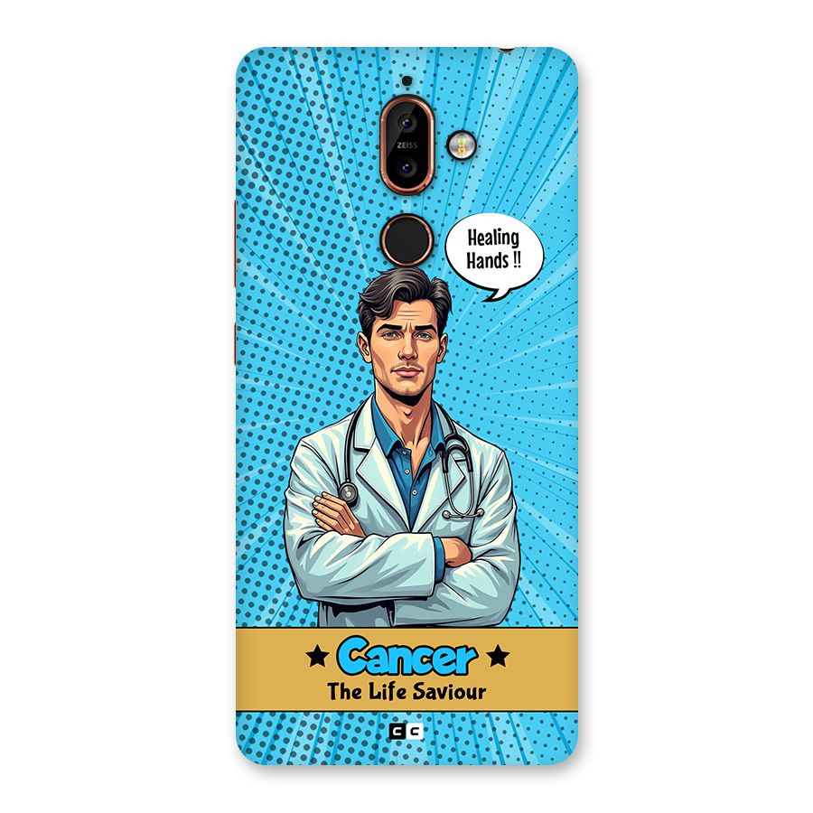Saviour Cancer Back Case for Nokia 7 Plus