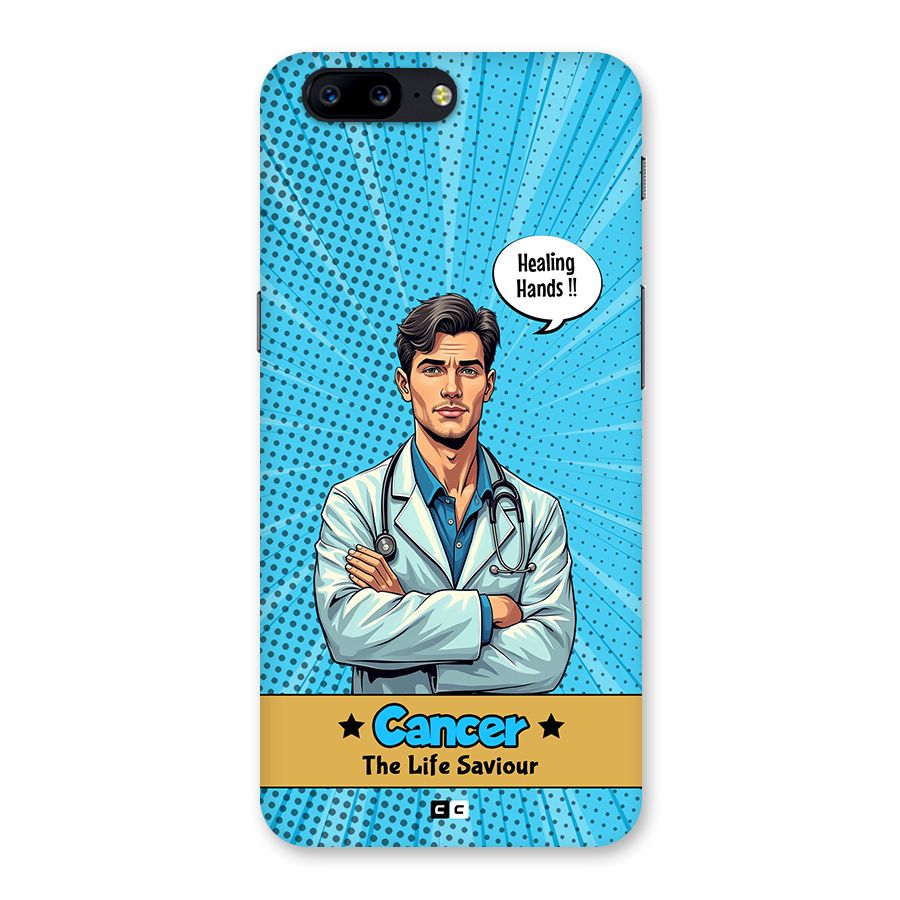 Saviour Cancer Back Case for OnePlus 5