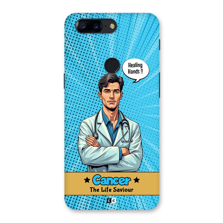 Saviour Cancer Back Case for OnePlus 5T