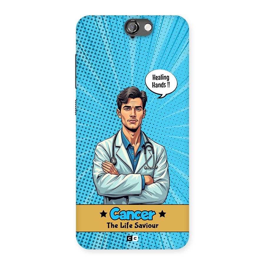 Saviour Cancer Back Case for One A9
