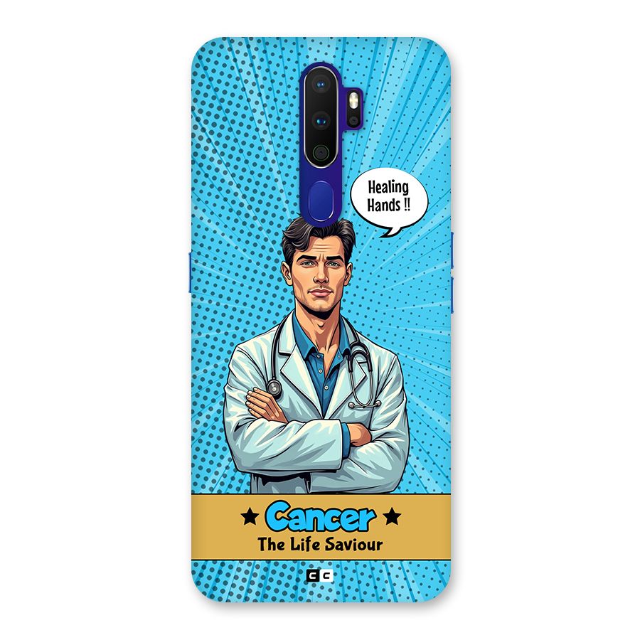 Saviour Cancer Back Case for Oppo A9 (2020)