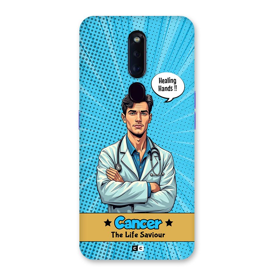 Saviour Cancer Back Case for Oppo F11 Pro