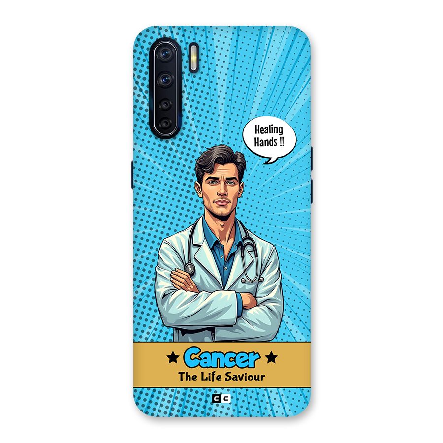 Saviour Cancer Back Case for Oppo F15