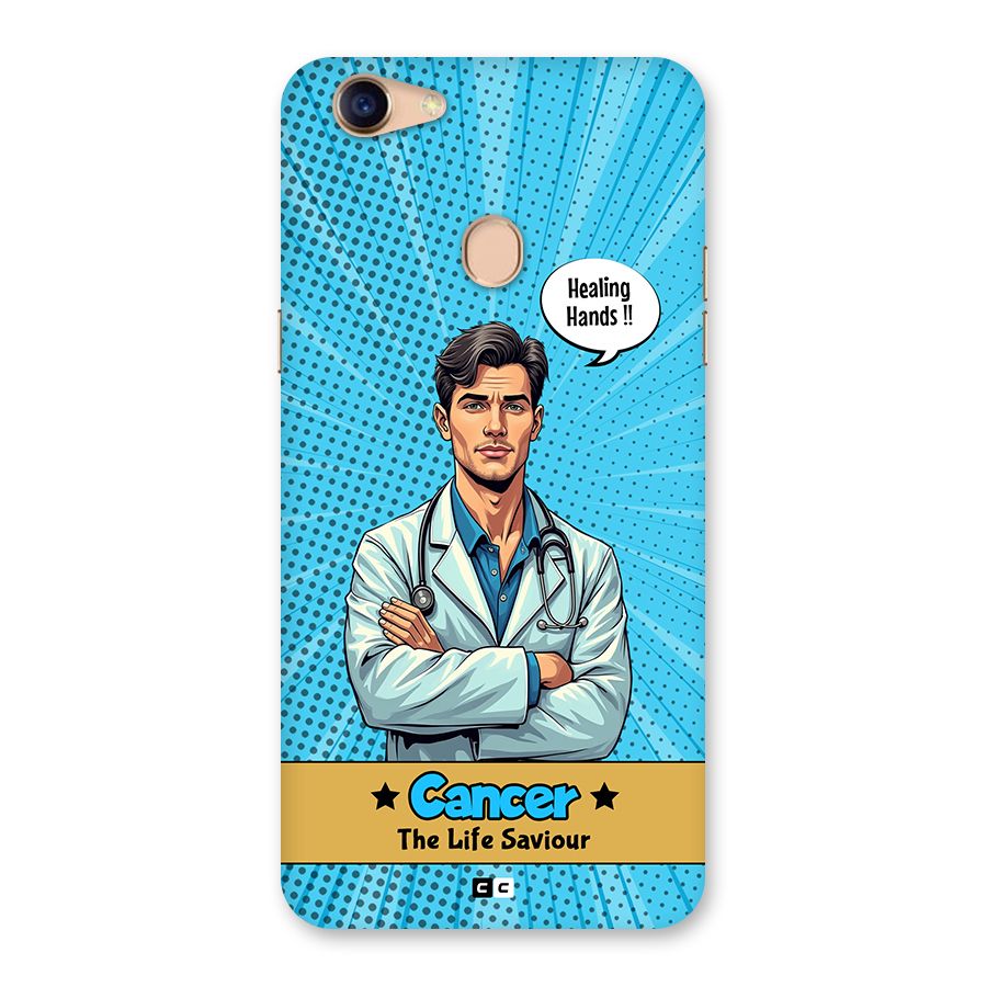 Saviour Cancer Back Case for Oppo F5 Youth