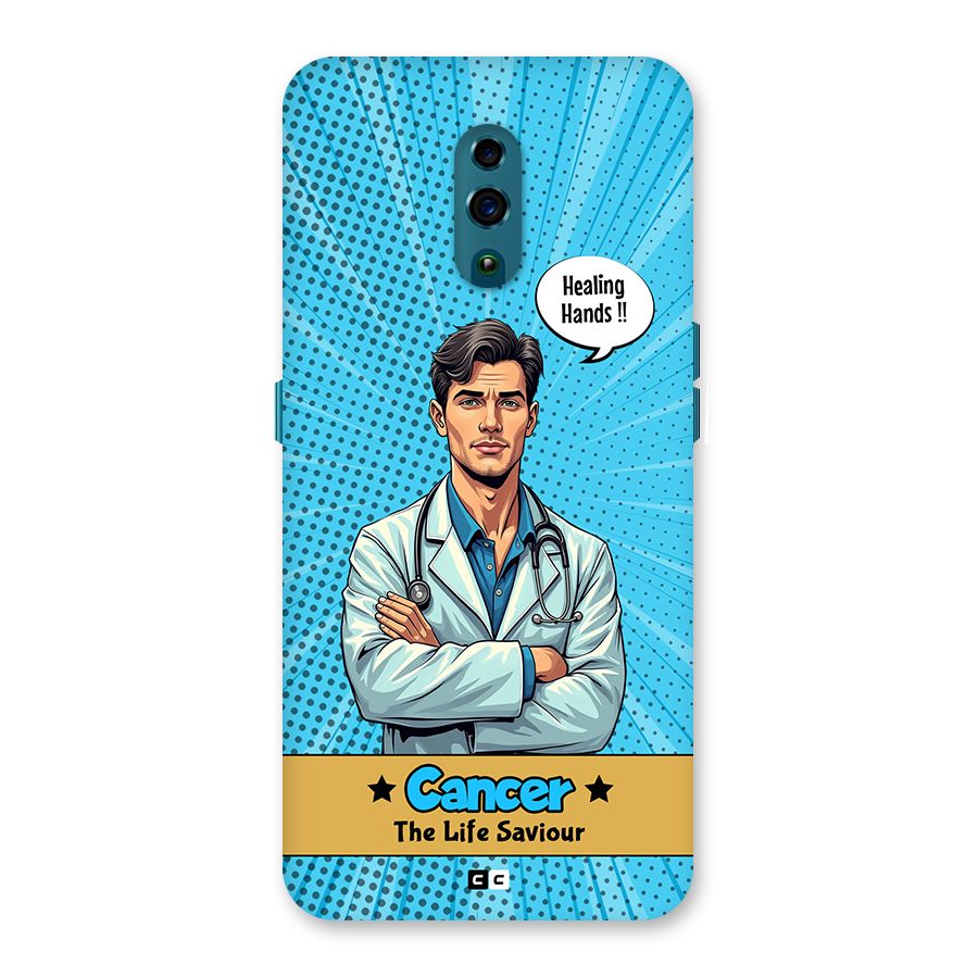 Saviour Cancer Back Case for Oppo Reno