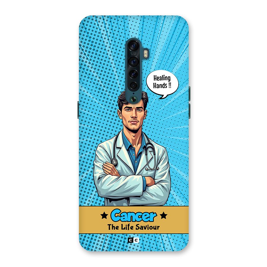 Saviour Cancer Back Case for Oppo Reno2
