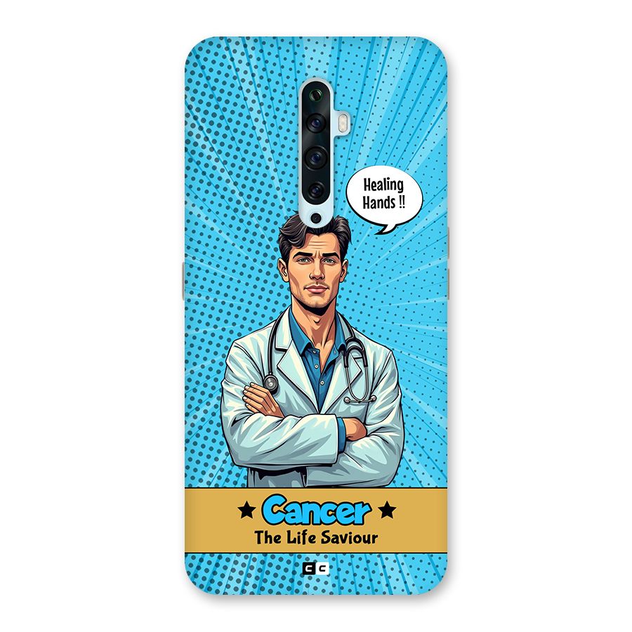 Saviour Cancer Back Case for Oppo Reno2 Z