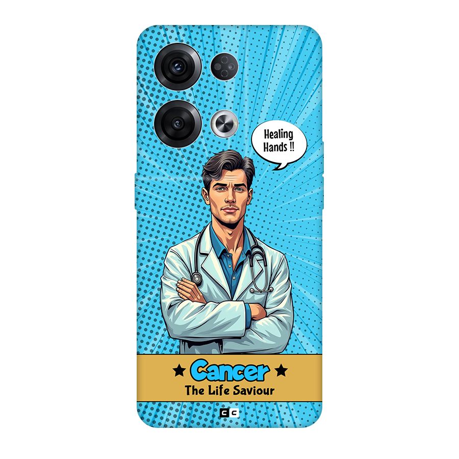 Saviour Cancer Back Case for Oppo Reno8 Pro 5G