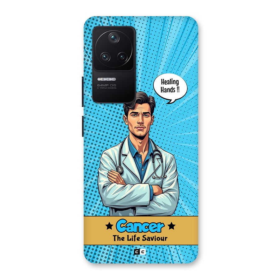 Saviour Cancer Back Case for Poco F4 5G