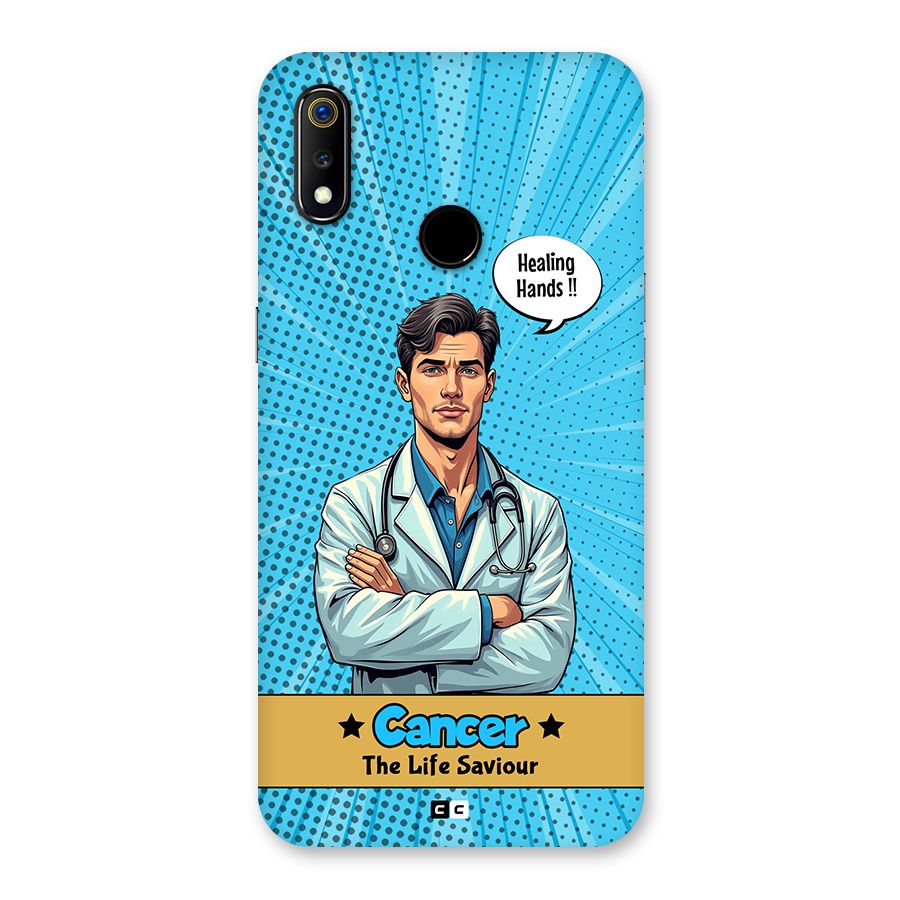 Saviour Cancer Back Case for Realme 3