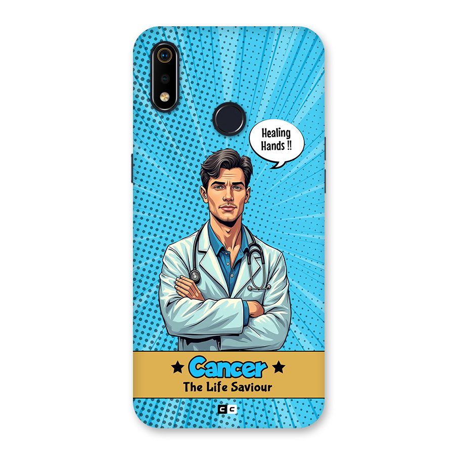 Saviour Cancer Back Case for Realme 3i
