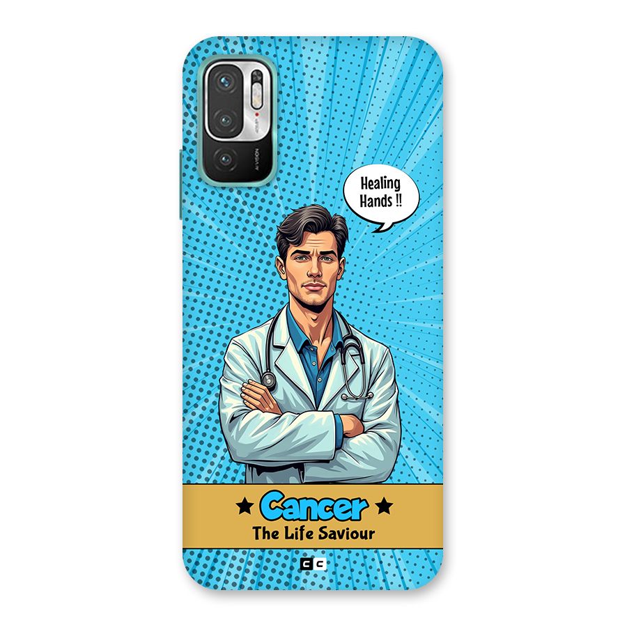 Saviour Cancer Back Case for Redmi Note 10T 5G