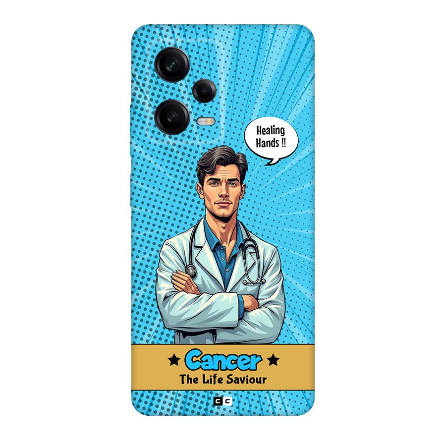 Saviour Cancer Back Case for Redmi Note 12 Pro