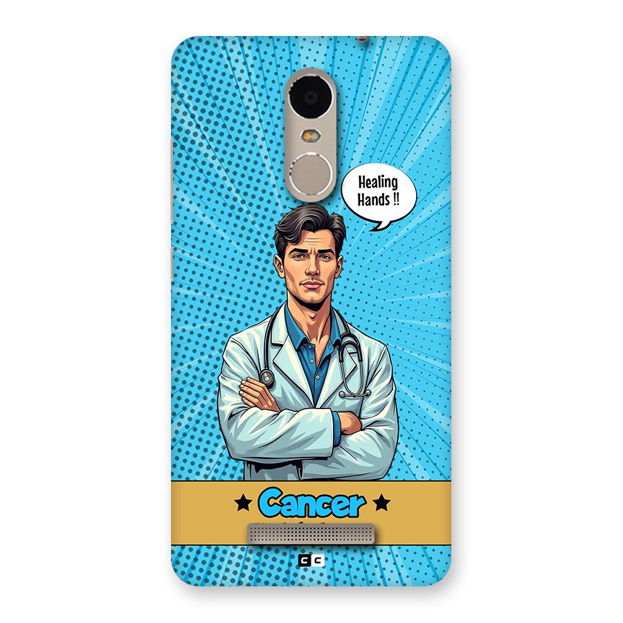 Saviour Cancer Back Case for Redmi Note 3