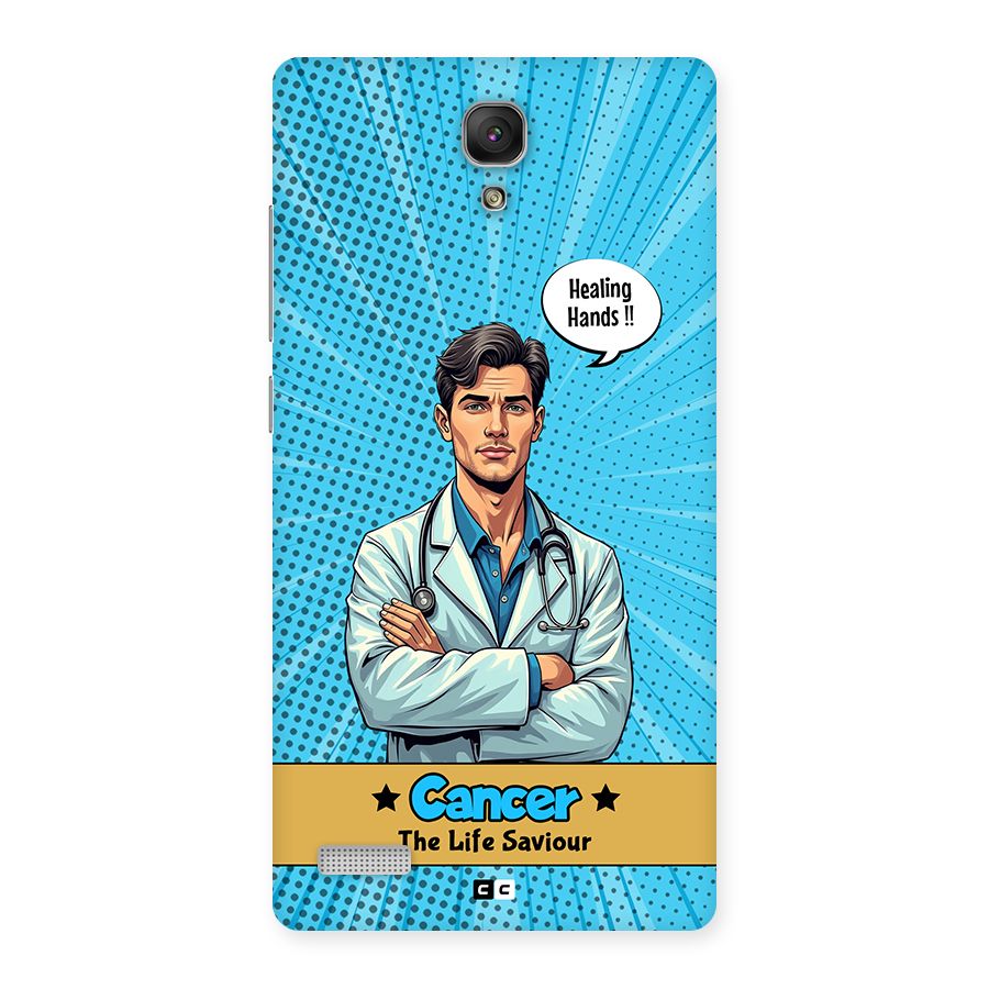 Saviour Cancer Back Case for Redmi Note Prime