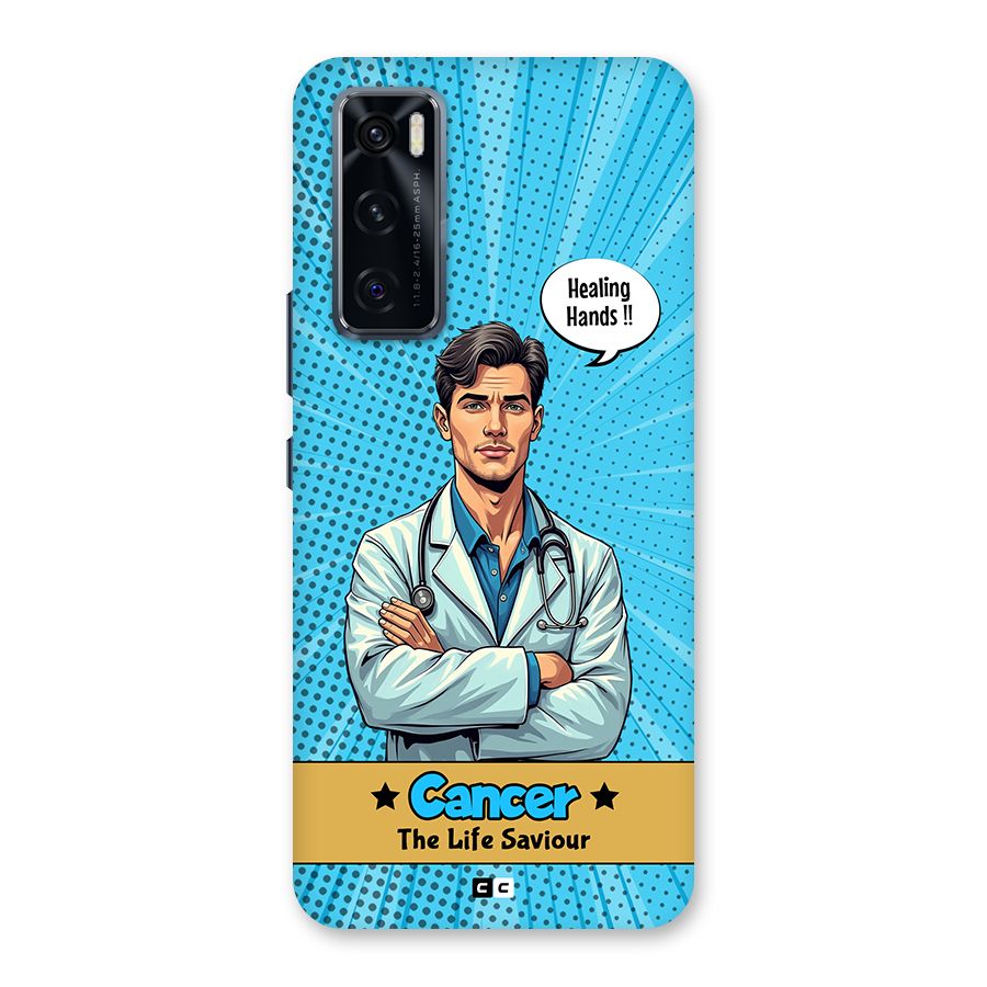 Saviour Cancer Back Case for Vivo V20 SE