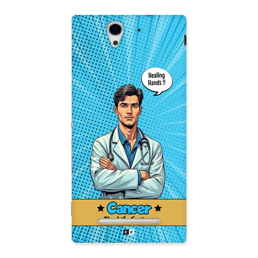 Saviour Cancer Back Case for Xperia C3