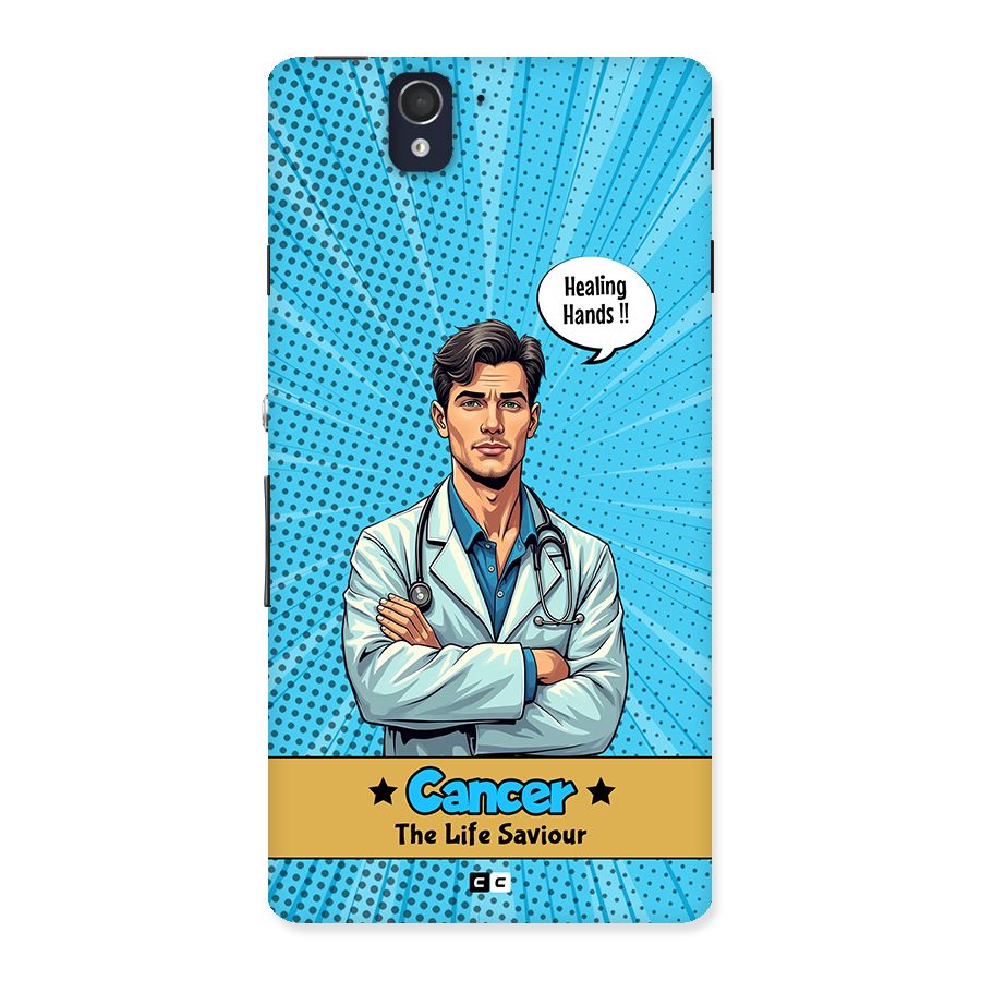 Saviour Cancer Back Case for Xperia Z