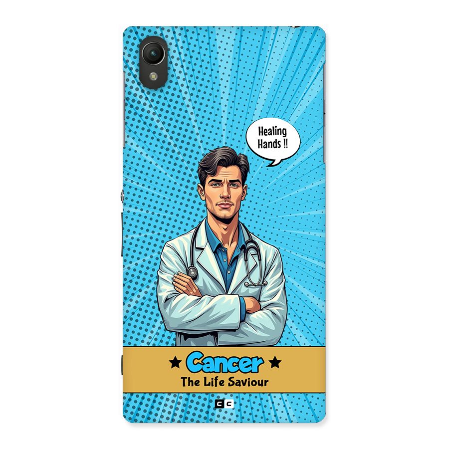 Saviour Cancer Back Case for Xperia Z1