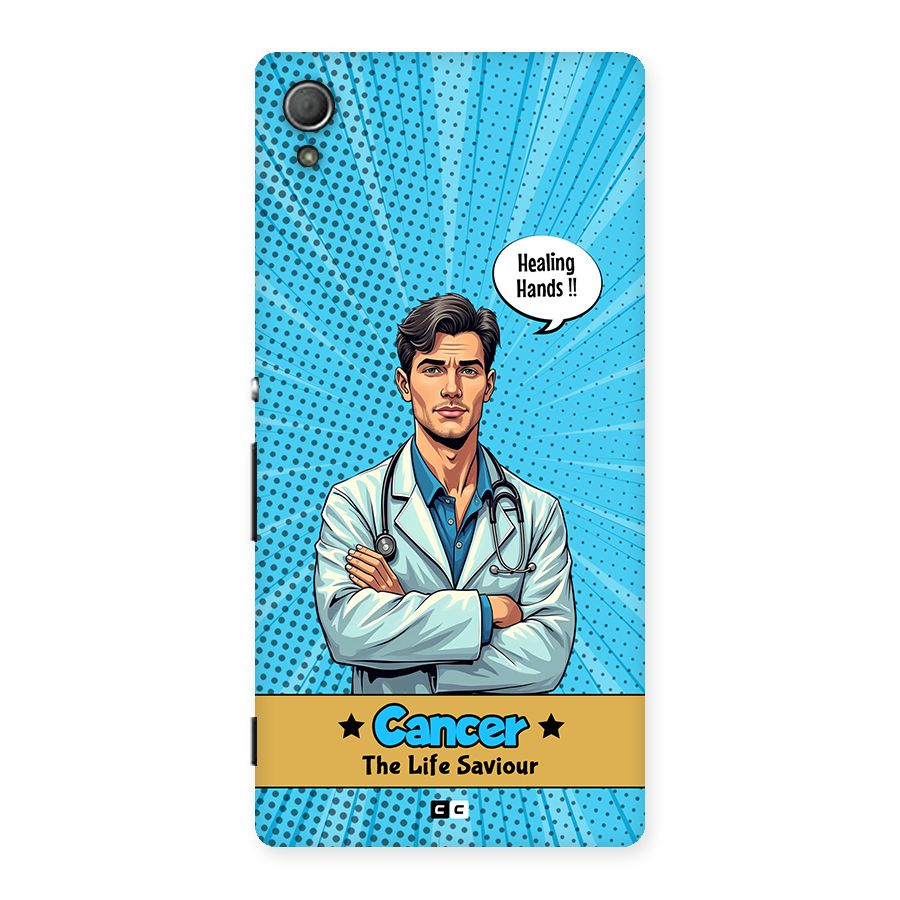 Saviour Cancer Back Case for Xperia Z3 Plus