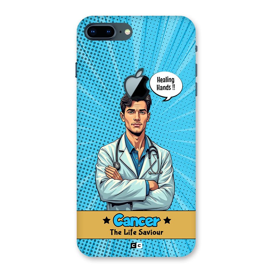 Saviour Cancer Back Case for iPhone 7 Plus Apple Cut