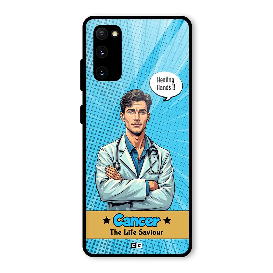 Saviour Cancer Glass Back Case for Galaxy S20 FE