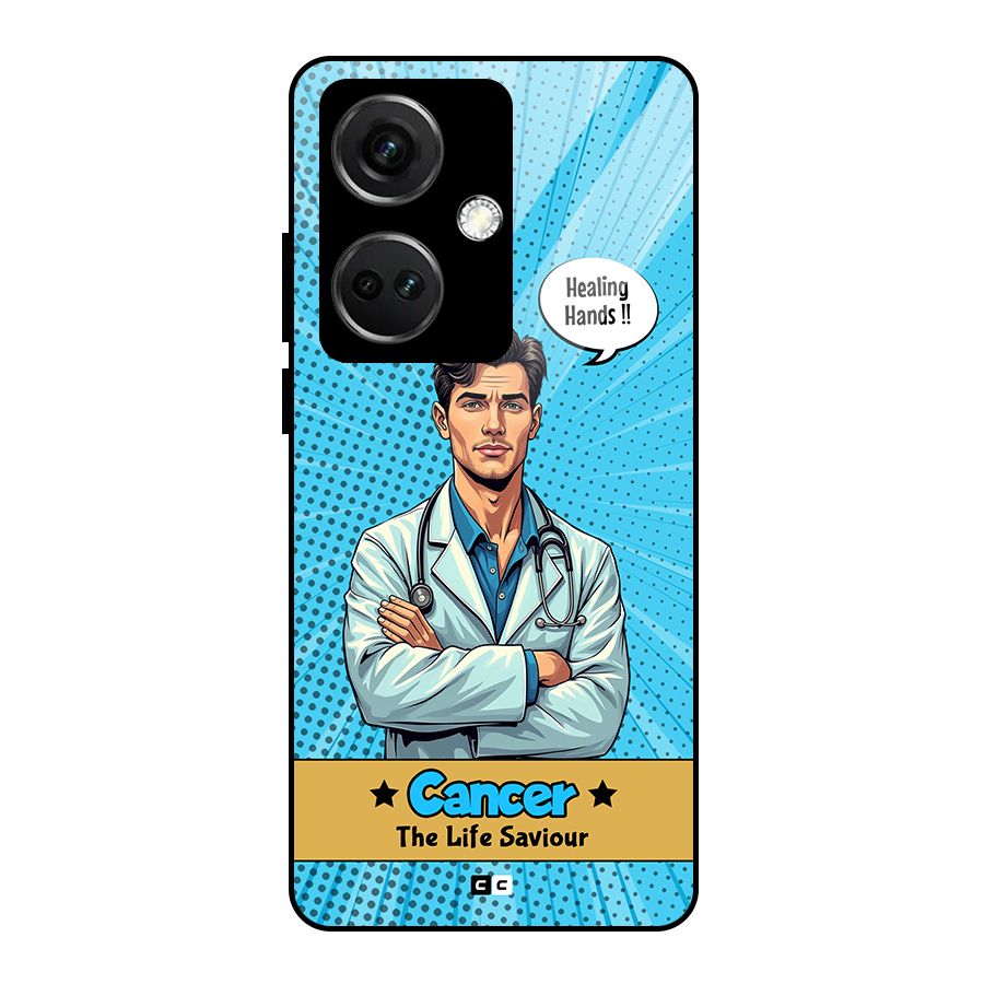 Saviour Cancer Glass Back Case for OnePlus Nord CE 3 5G