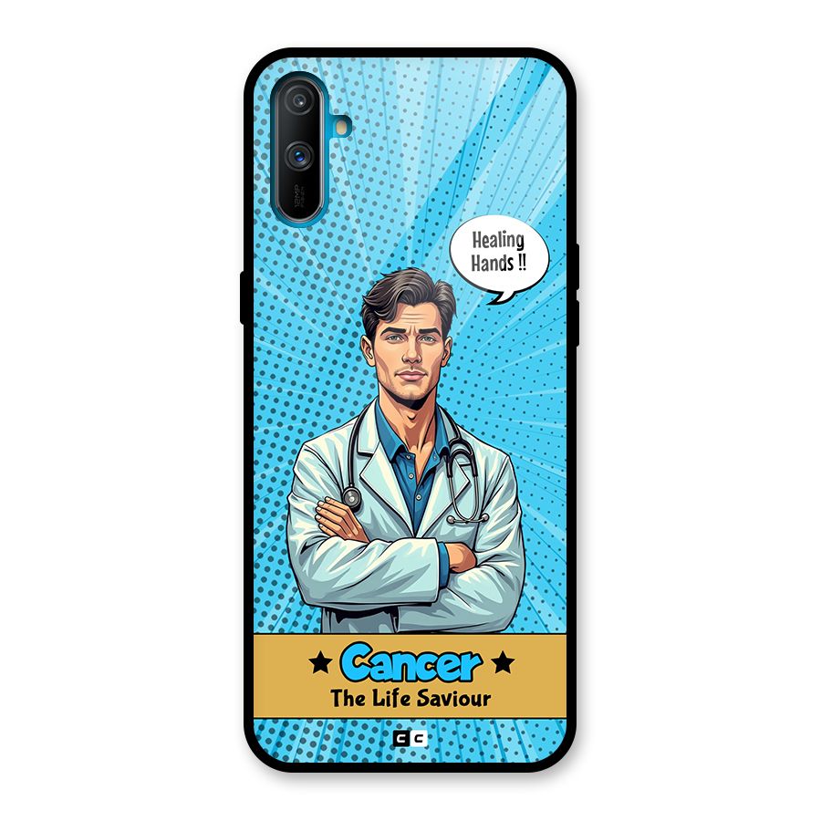 Saviour Cancer Glass Back Case for Realme C3
